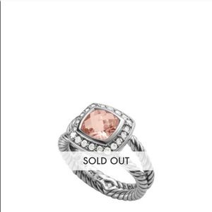 David Yurman Albion Morganite Petite Ring